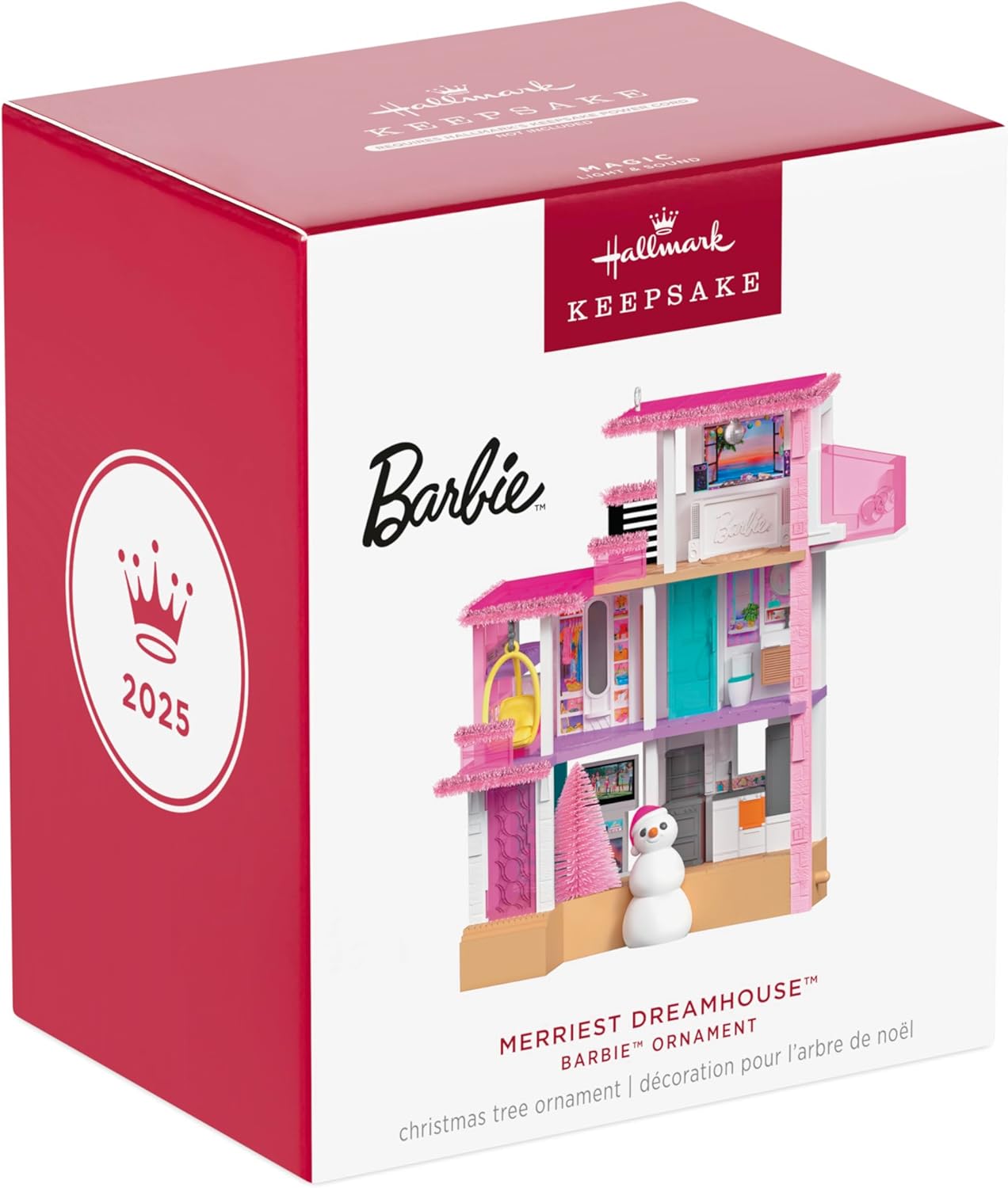 Merriest Dreamhouse Barbie 2025 Keepsake Ornament