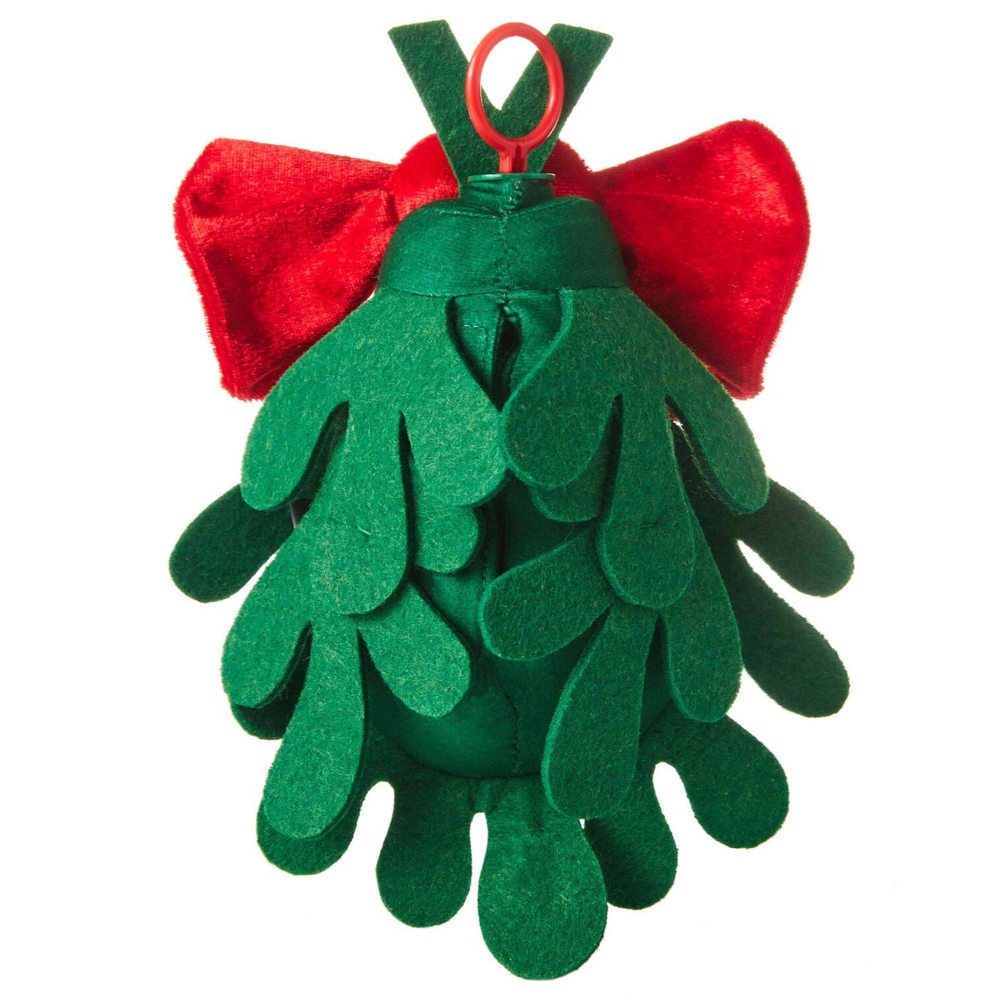 Merry Kiss - mas Drop - Down Plush Mistletoe With Sound