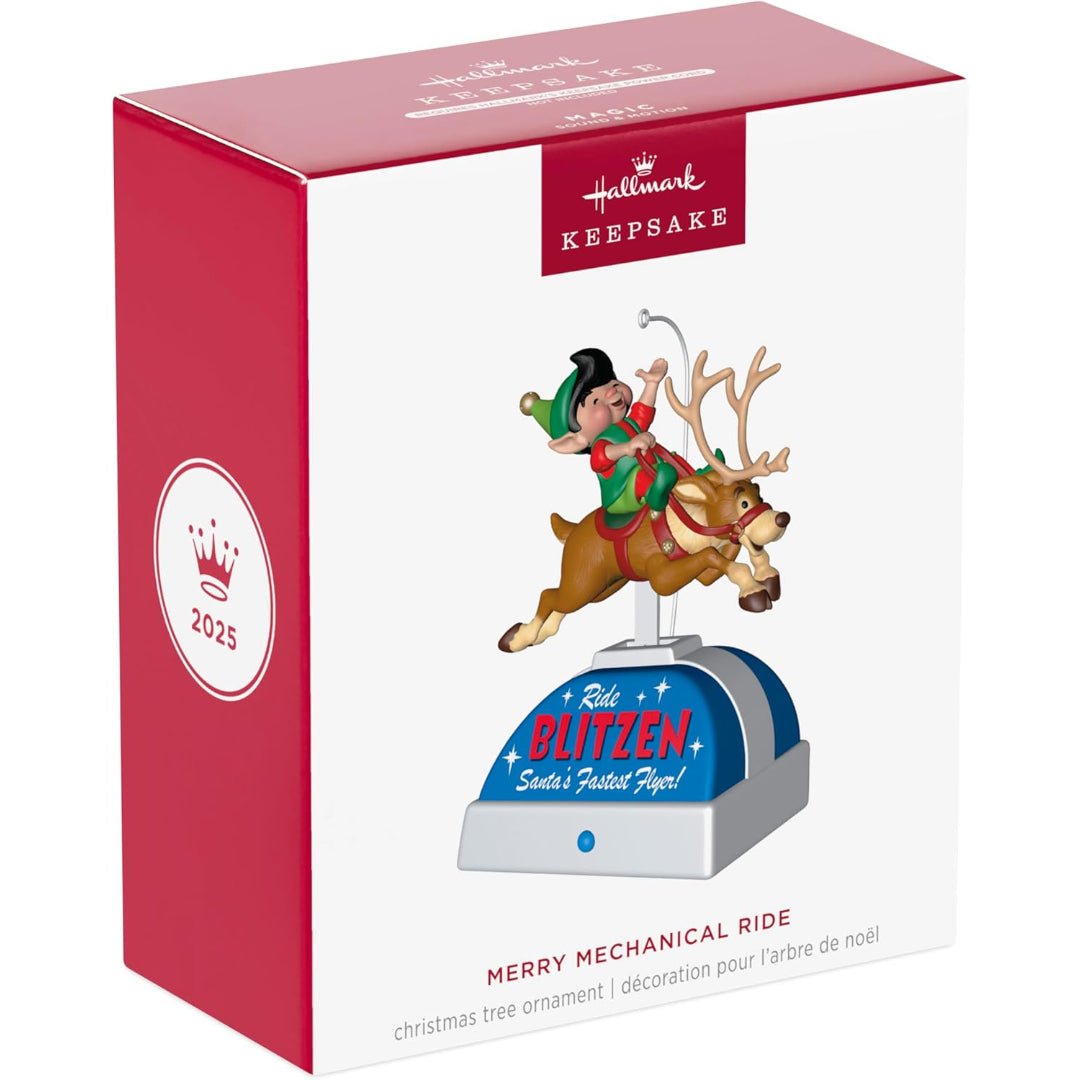 Merry Mechanical Ride 2025 Keepsake Ornament