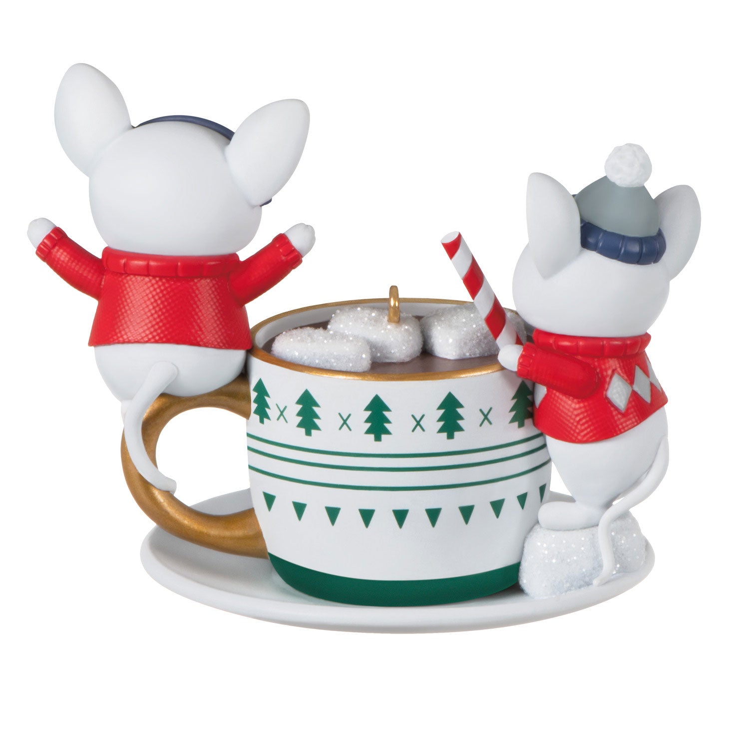 Merry Mice With Hot Cocoa, 2023 Keepsake Ornament