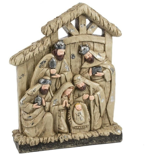 Midwest CBK Holy Family with Three Kings Nativity