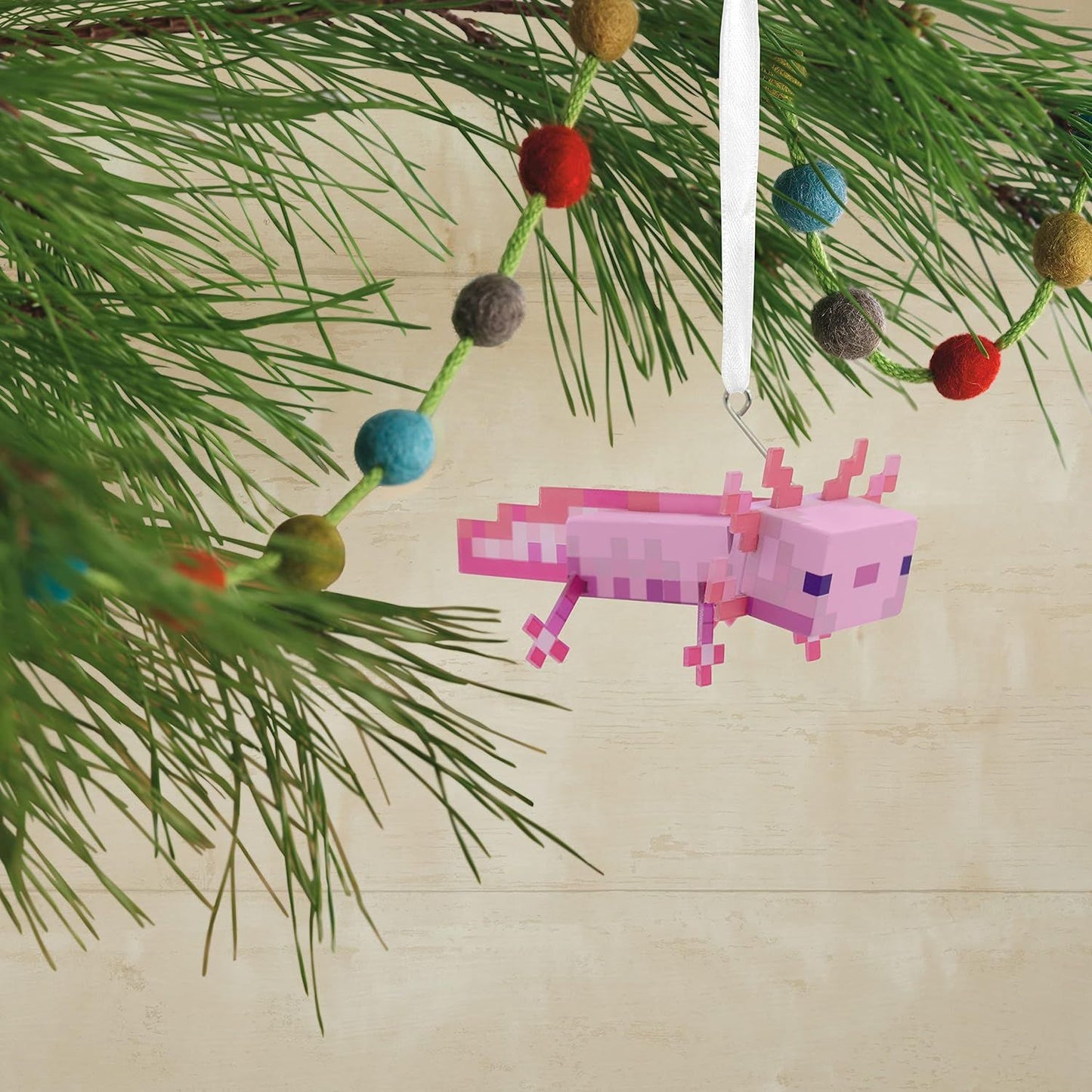 Minecraft Axolotl Hallmark Ornament