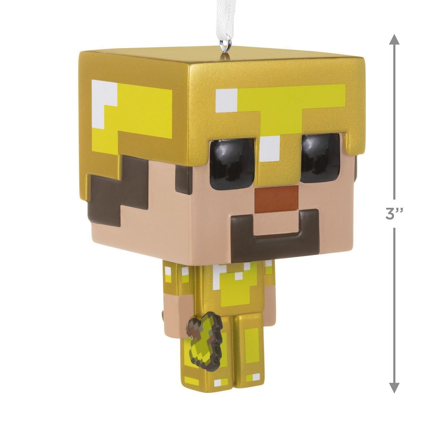 Minecraft Steve In Gold Armor Funko Pop Hallmark Ornament