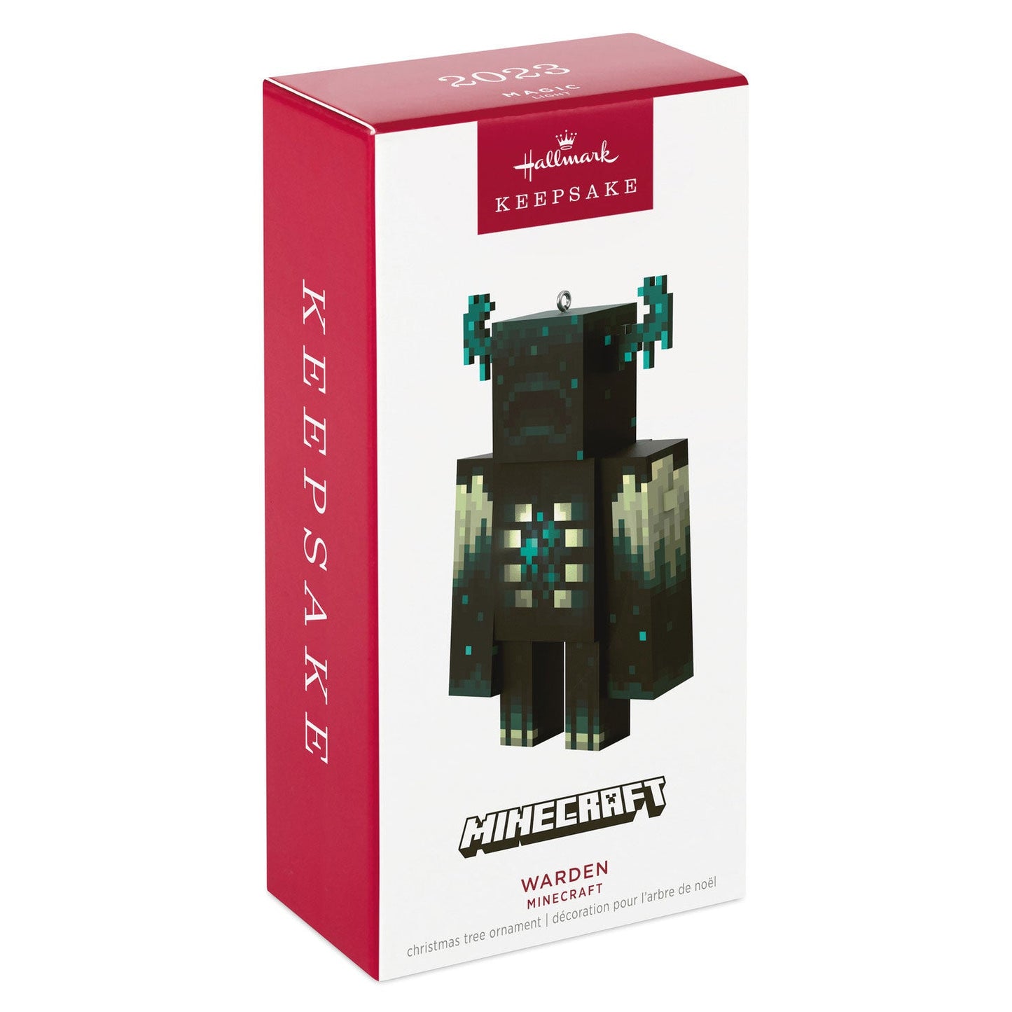 Minecraft Warden, 2023 Keepsake Ornament With Light