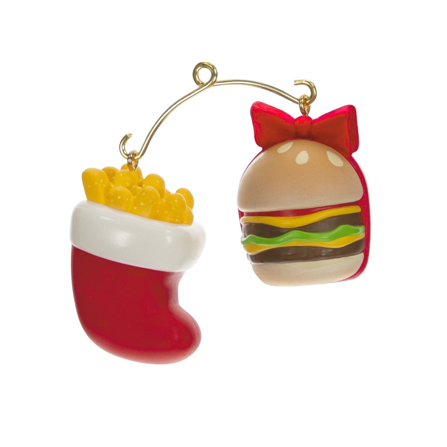 Mini A Perfect Pairing, 2023 Keepsake Ornaments, Set of 2