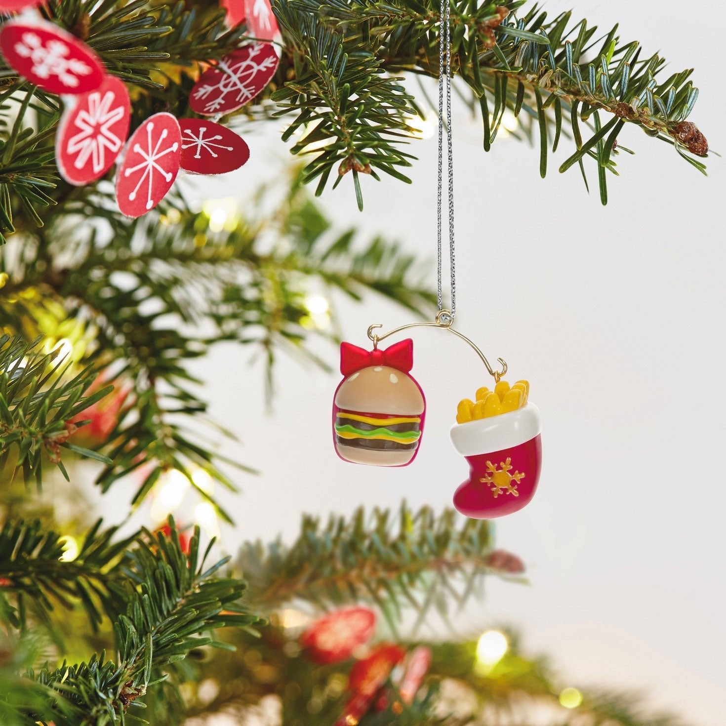 Mini A Perfect Pairing, 2023 Keepsake Ornaments, Set of 2