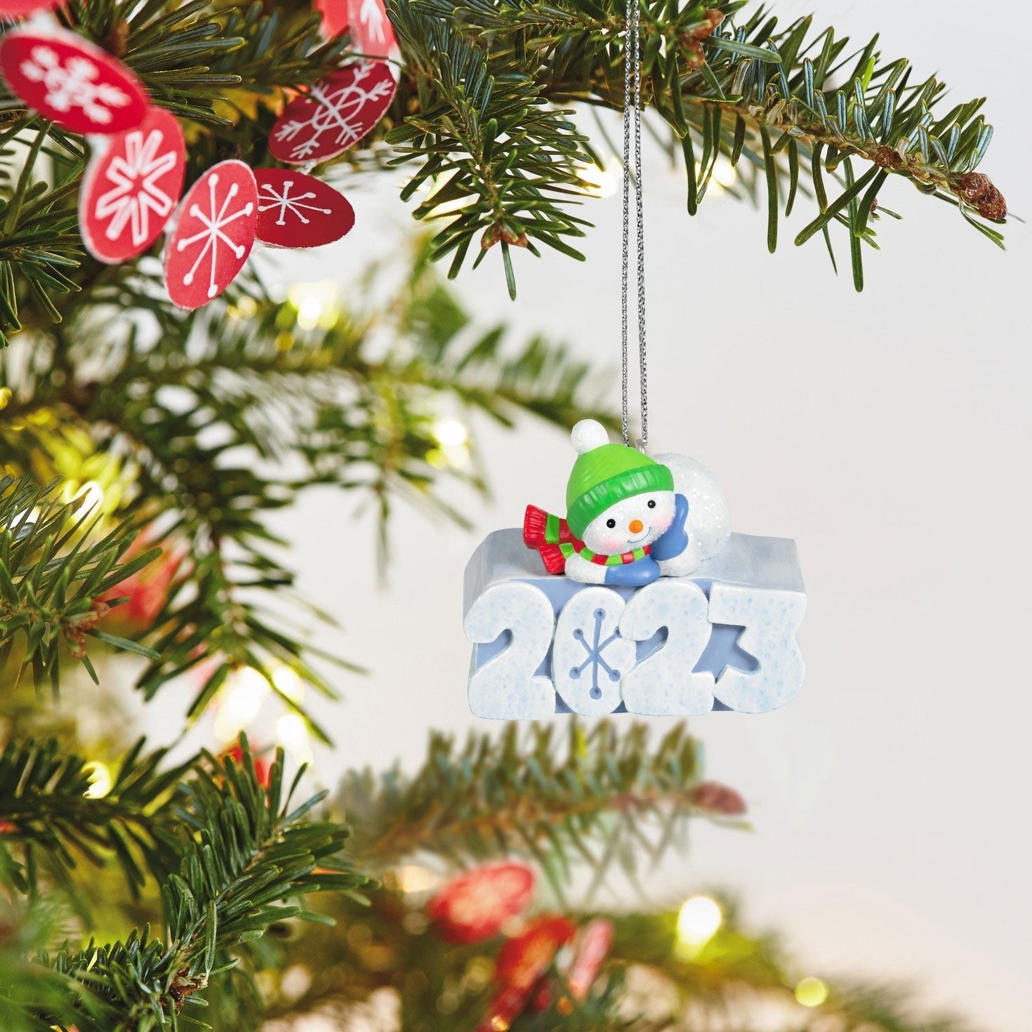 Mini A Snowy, 2023 Keepsake Ornament With Light