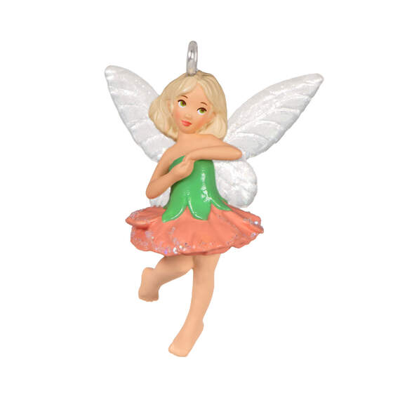 Mini Cute Carnation Fairy 2024 Keepsake Ornament, 1.12"