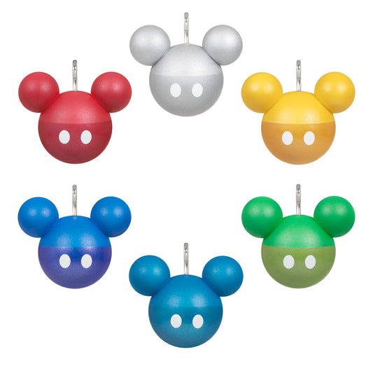 Mini Disney Mickey Mouse, 2023 Keepsake Ornaments, Set of 6