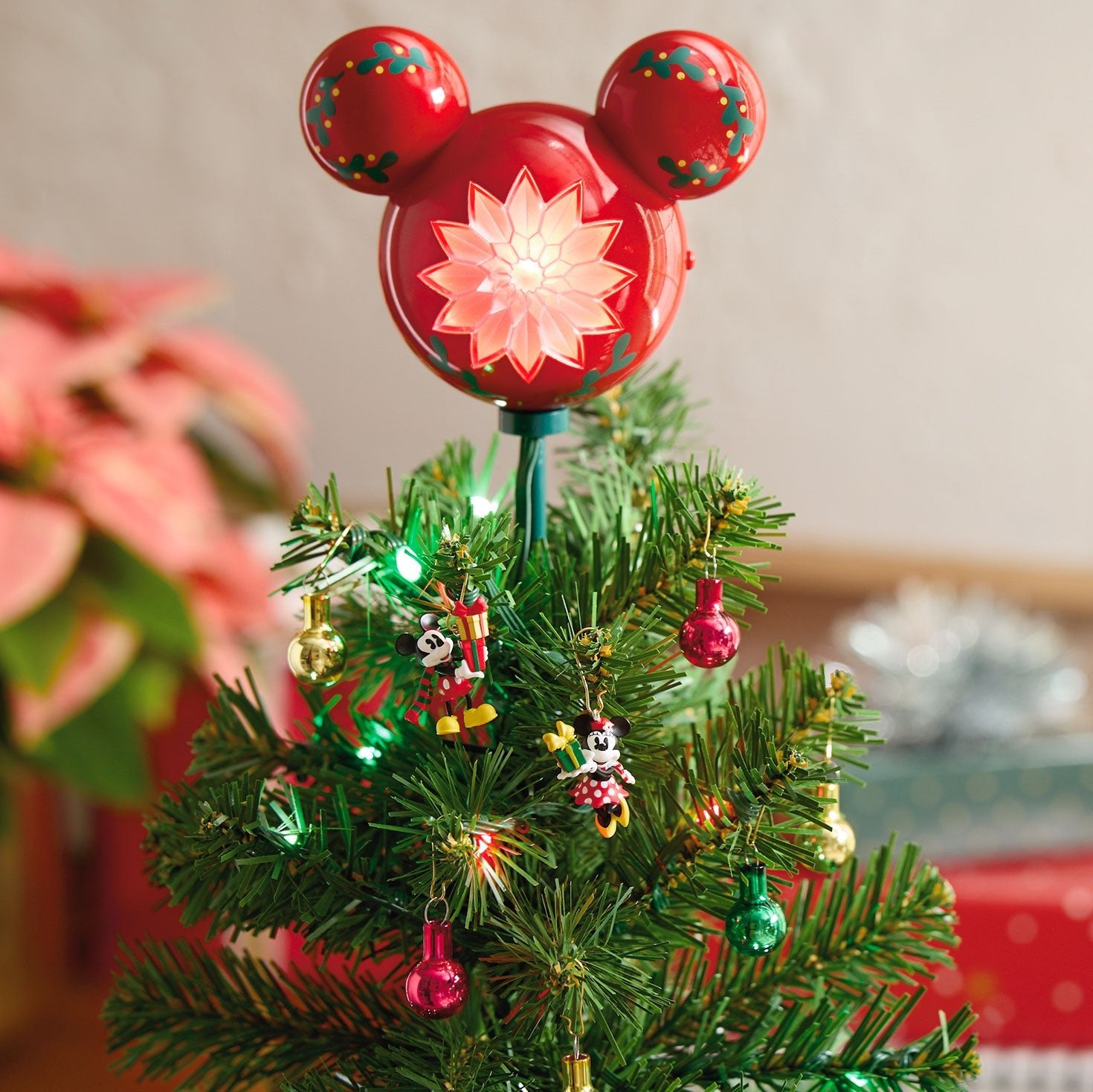 Mini Disney Mickey Mouse ShowToppers Musical Tree Topper, 3.7"