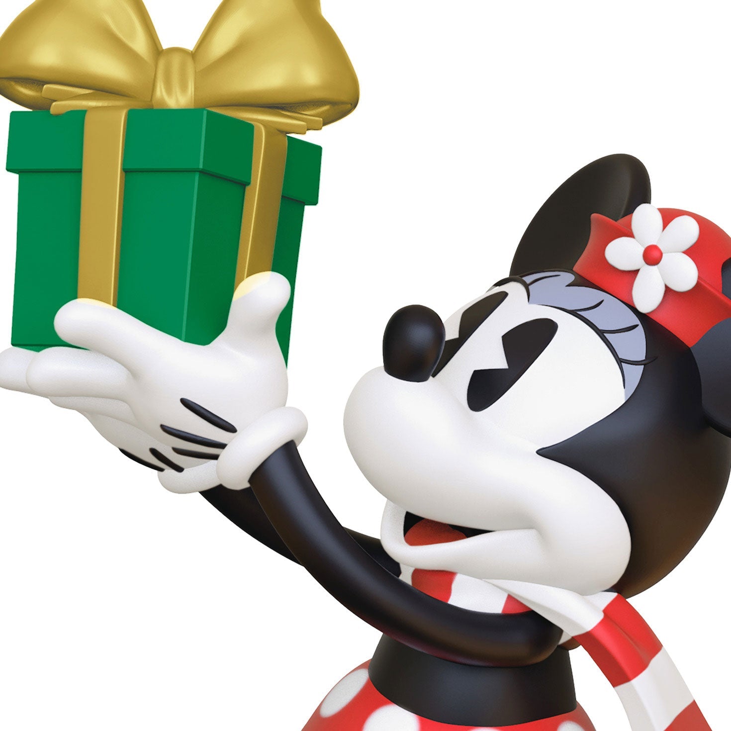 Mini Disney Minnie Mouse Minnie's Special Delivery 2024 Keepsake Ornament, 1.31"