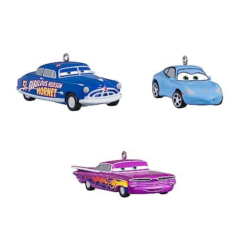 Mini Disney/Pixar Cars Radiator Springs Pals, 2023 Keepsake Ornaments, Set of 3