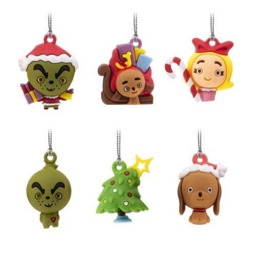 Mini Dr. Seuss's How the Grinch Stole Christmas! Shatterproof Ornaments, Set of 6