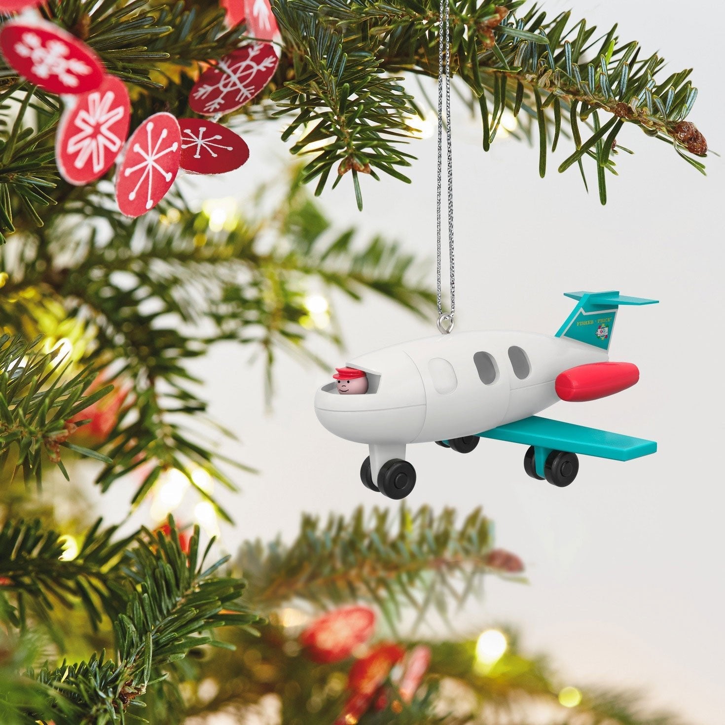 Mini Fisher Price Fun Jet, 2023 Keepsake Ornament