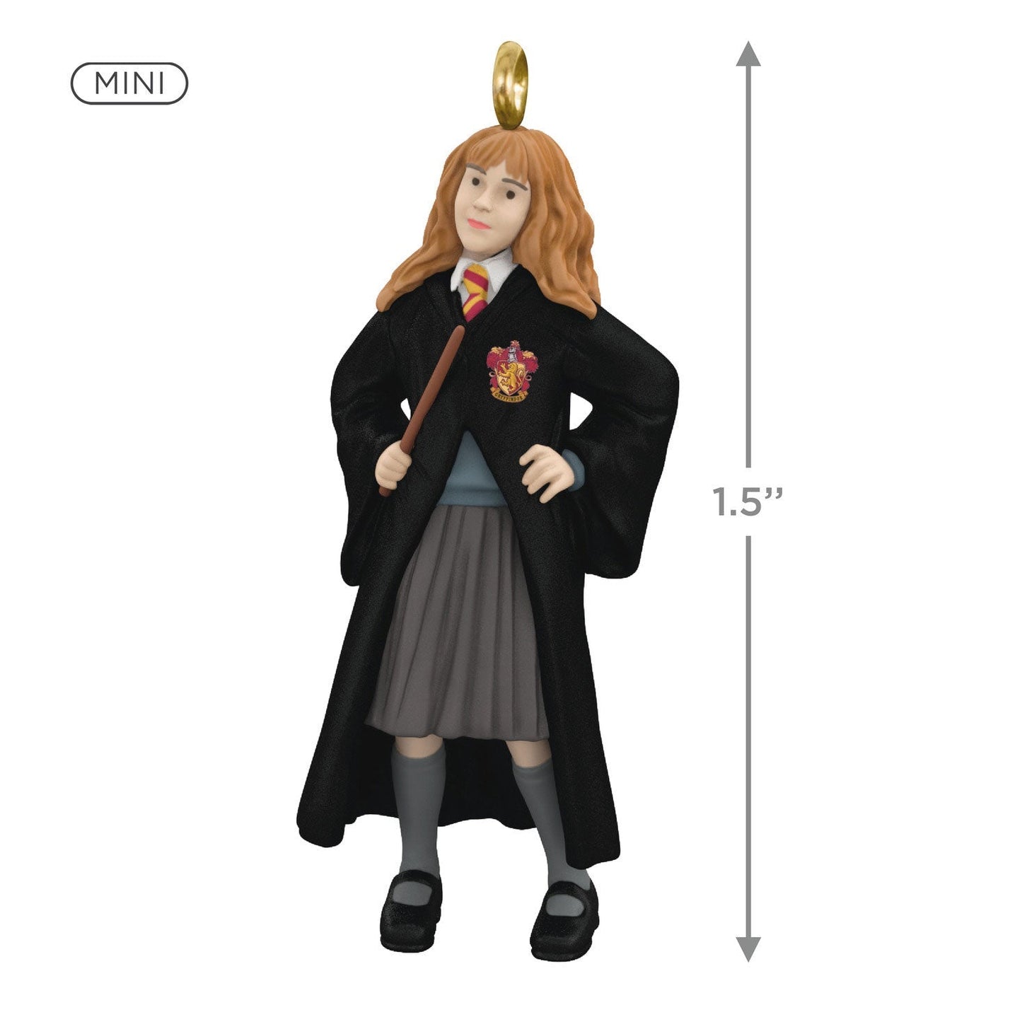 Mini Harry Potter Hermione, Hagrid and Snape Metal, 2023 Keepsake Ornaments, Set of 3