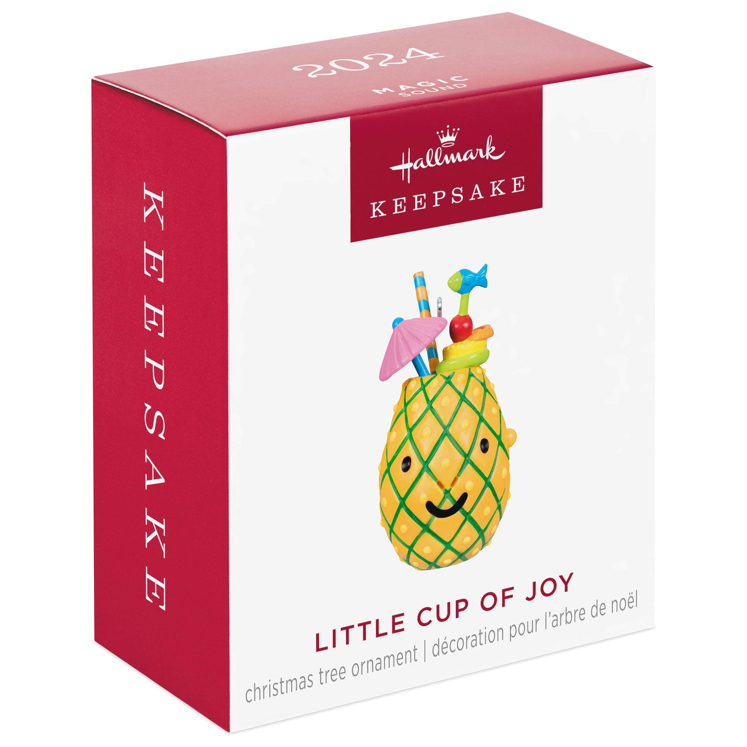 Mini Little Cup of Joy Musical 2024 Keepsake Ornament, 1.96"