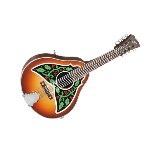 Mini Merry Mandolin Musical 2024 Keepsake Ornament, 1.31"