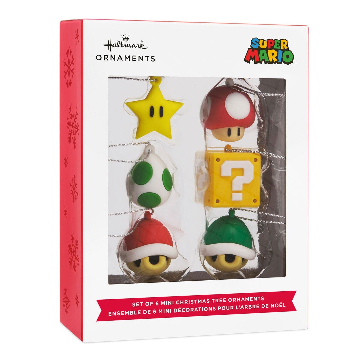 Mini Nintendo Super Mario™ Shatterproof Hallmark Ornaments, Set of 6