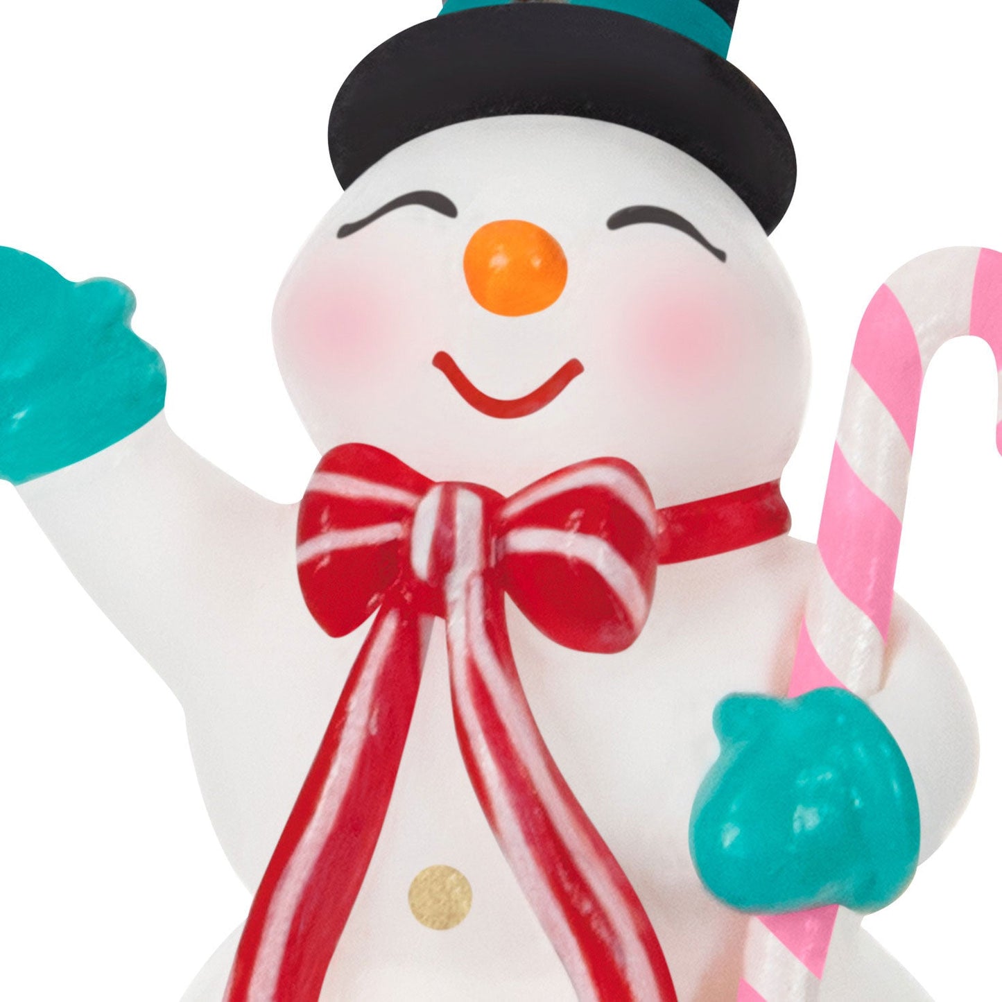 Mini Nostalgic Snowman 2024 Keepsake Ornament, 1.45"