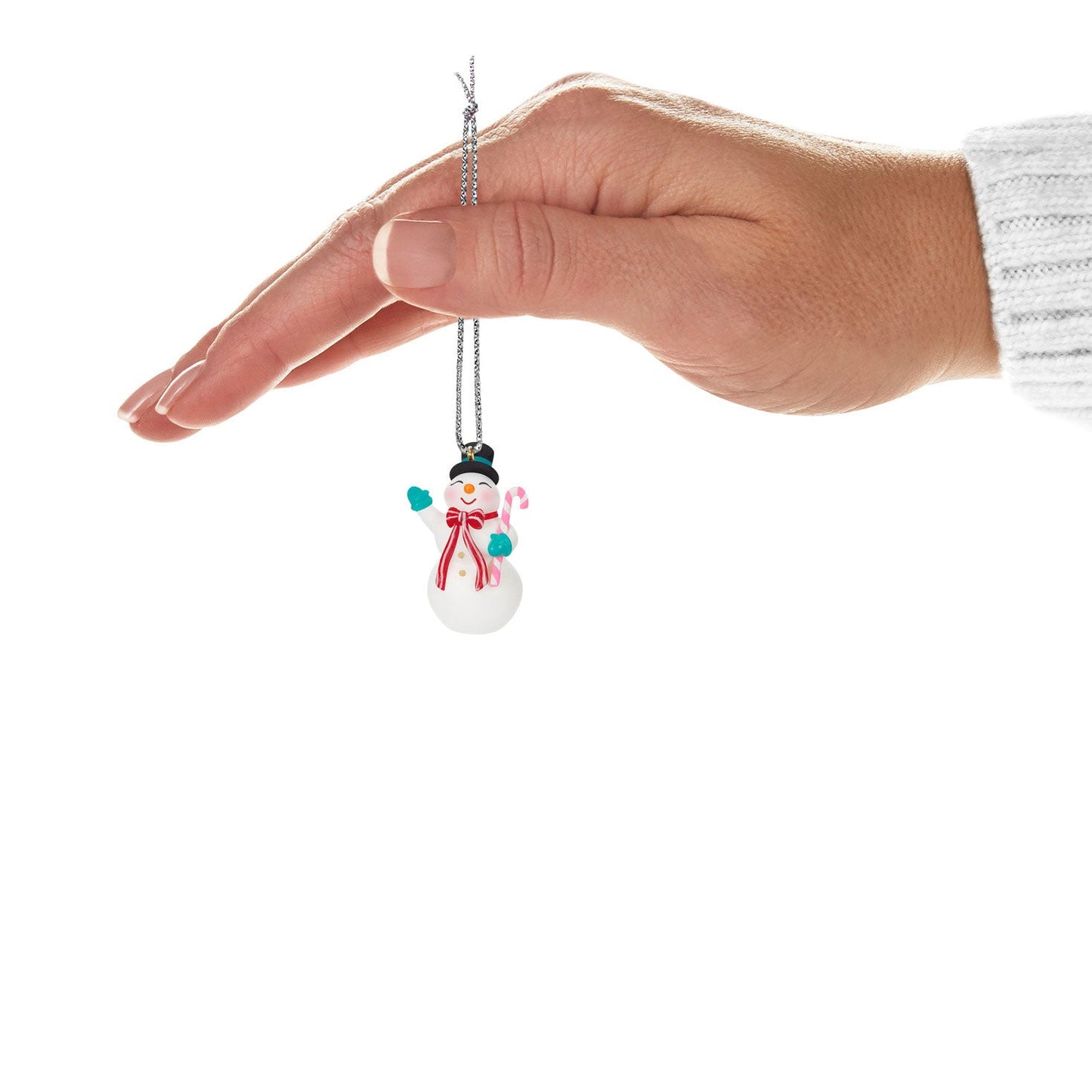 Mini Nostalgic Snowman 2024 Keepsake Ornament, 1.45"