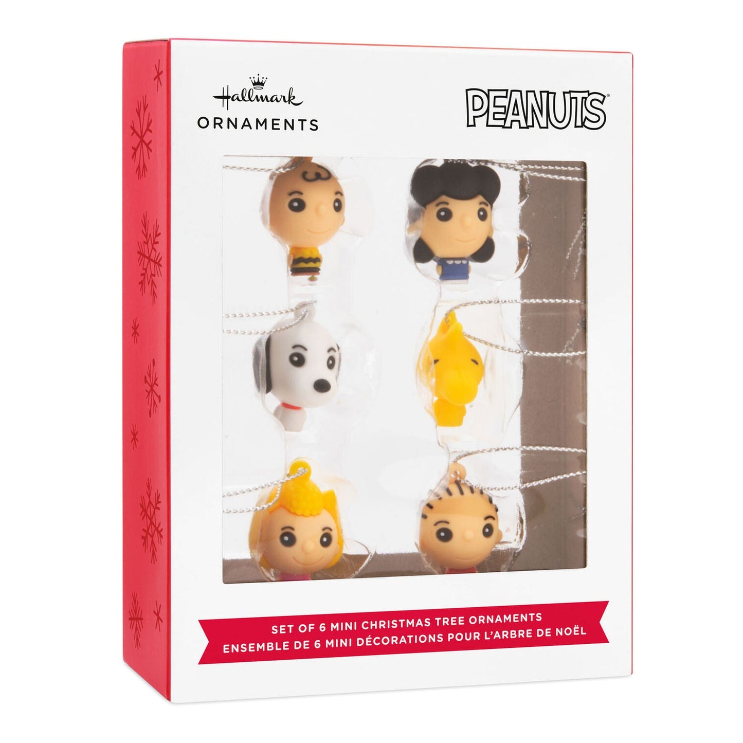 Mini Peanuts® Shatterproof Hallmark Ornaments, Set of 6