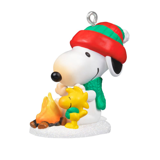 Mini Peanuts Winter Fun With Snoopy 2024 Keepsake Ornament, 1.02"