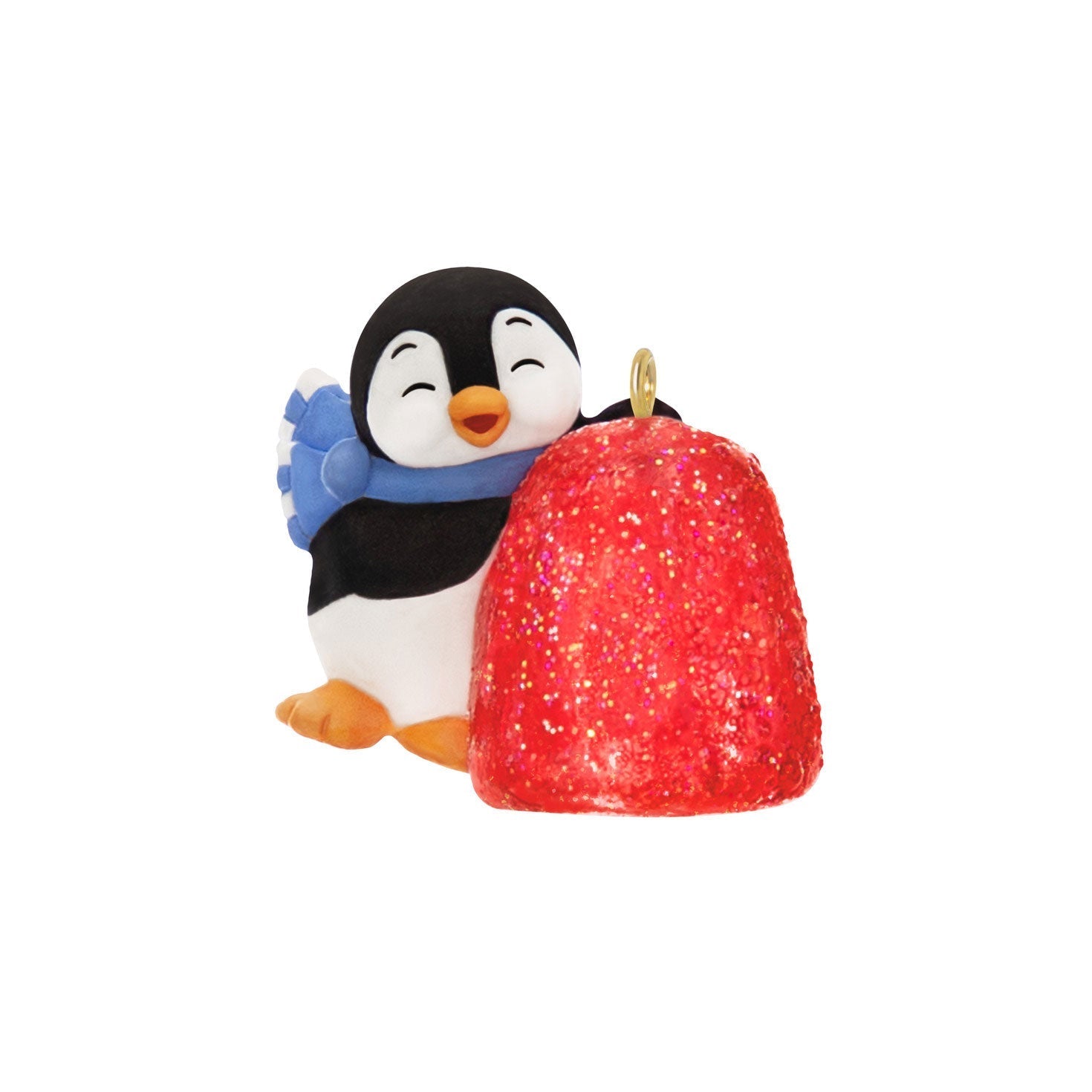 Mini Petite Penguins A Gumdrop Greeting 2024 Keepsake Ornament, 0.86"