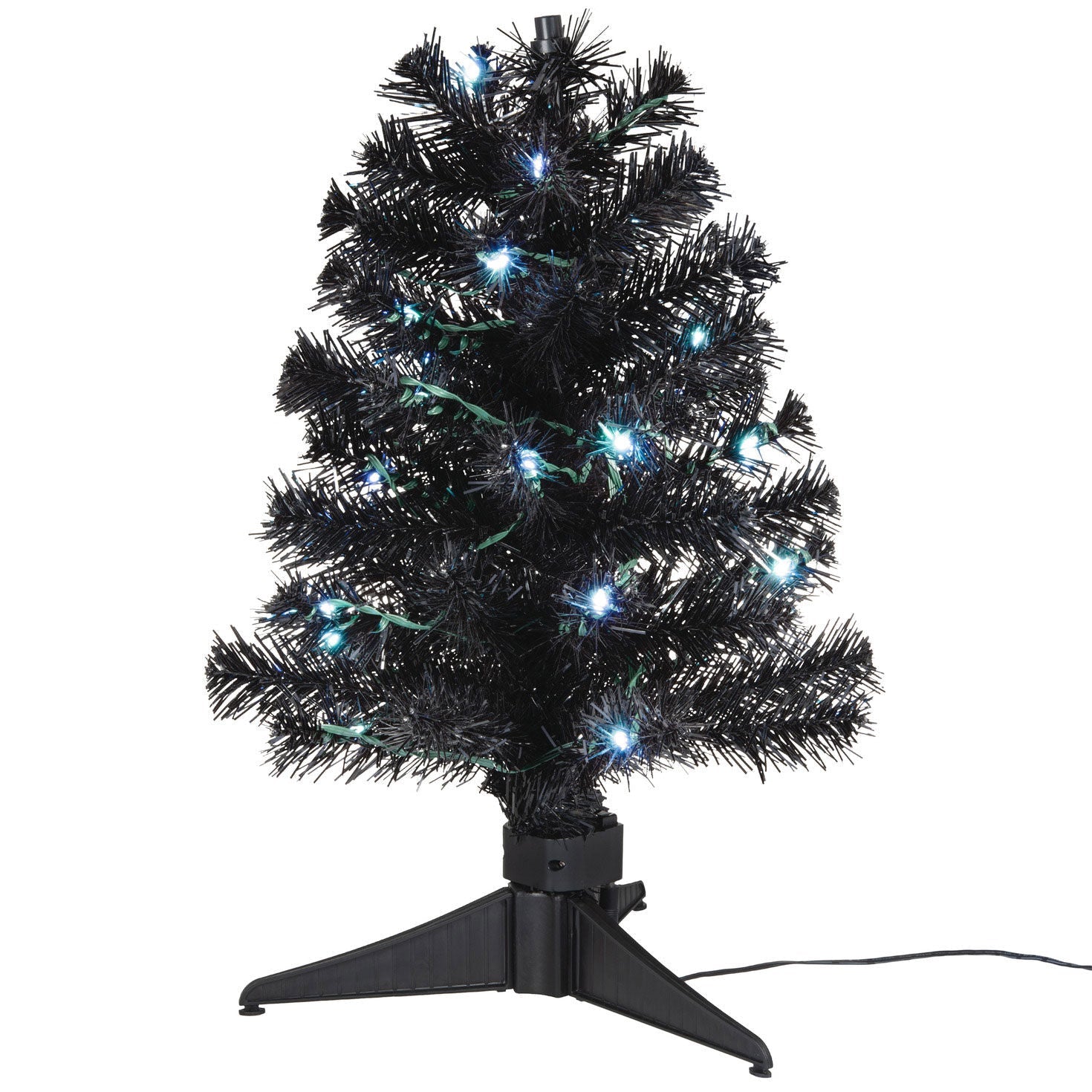 Mini ShowToppers Black Tree With Light, 17''