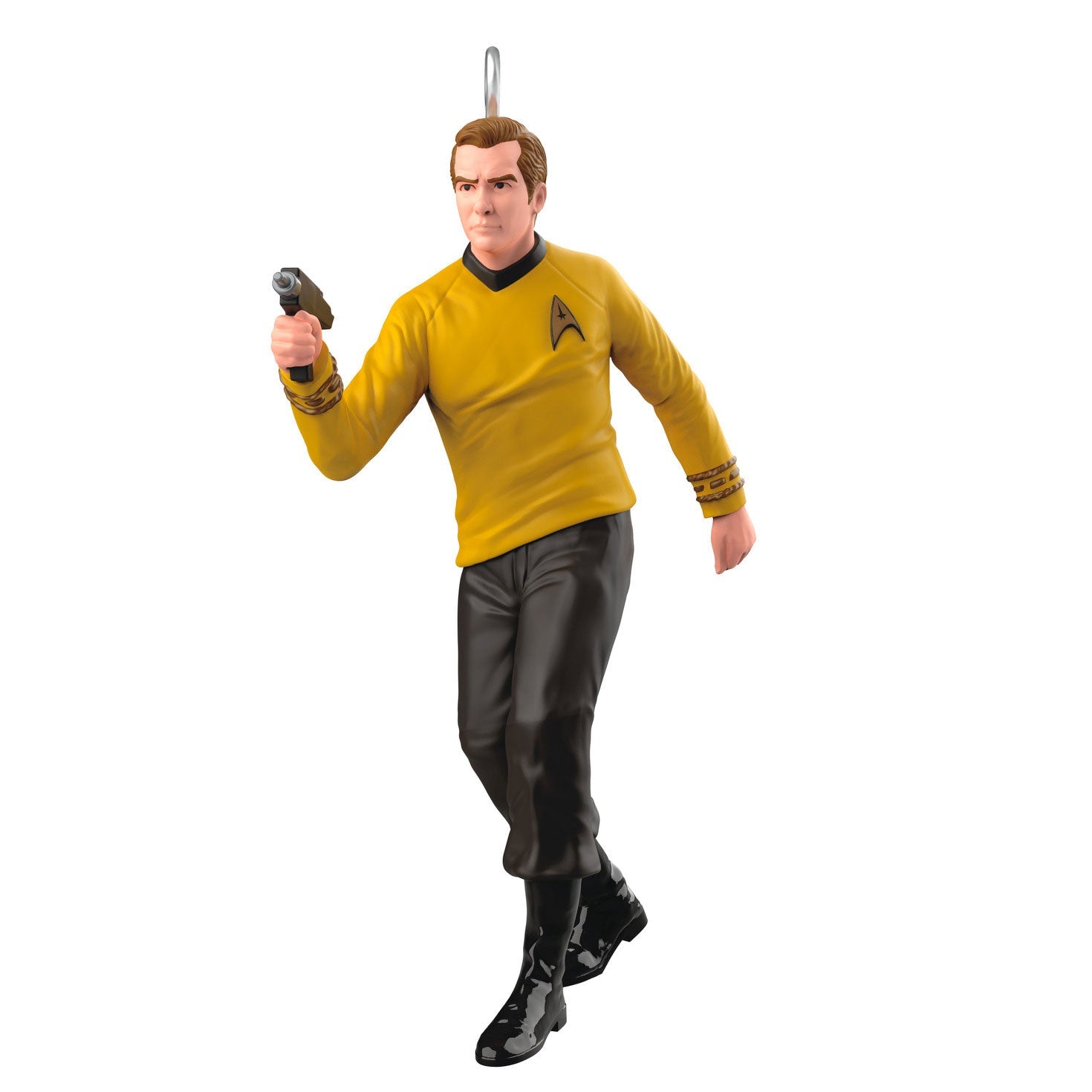 Mini Star Trek Captain Kirk, 2023 Keepsake Ornament