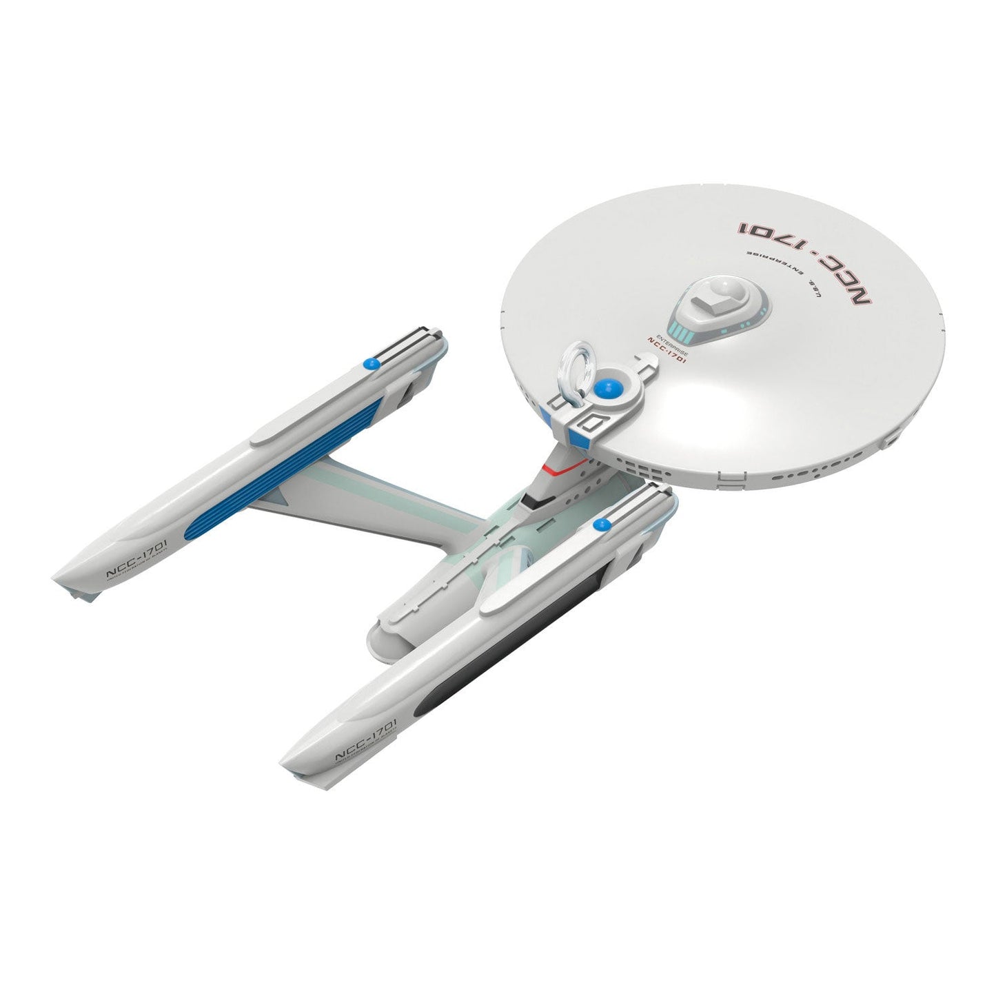 Mini Star Trek: The Motion Picture U.S.S. Enterprise NCC - 1701 Refit 2024 Keepsake Ornament, 0.4"