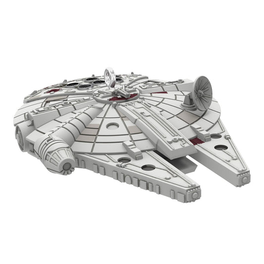 Mini Star Wars Millennium Falcon 2024 Keepsake Ornament, 0.43"