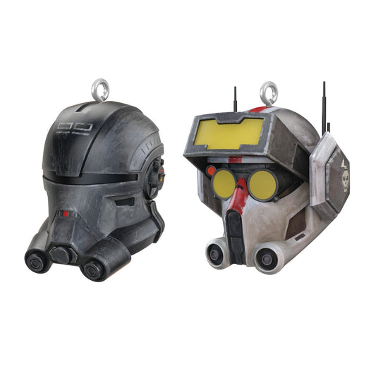 Mini Star Wars: The Bad Batch Echo and Tech 2024 Keepsake Ornaments, Set of 2