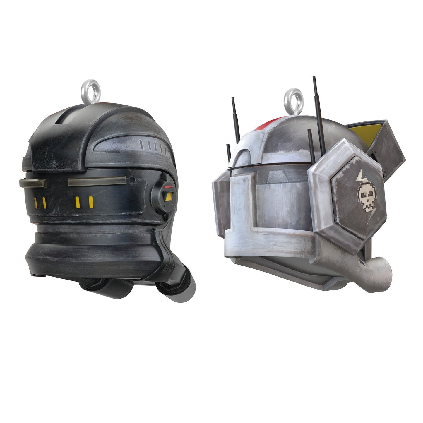 Mini Star Wars: The Bad Batch Echo and Tech 2024 Keepsake Ornaments, Set of 2