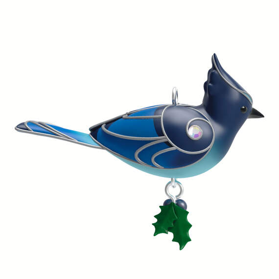 Mini Steller's Jay 2024 Keepsake Ornament, 0.78"