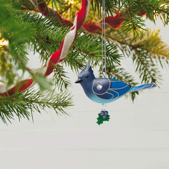 Mini Steller's Jay 2024 Keepsake Ornament, 0.78"