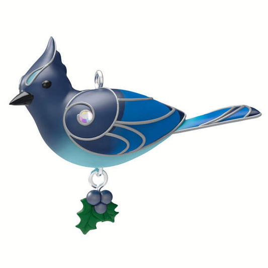 Mini Steller's Jay 2024 Keepsake Ornament, 0.78"