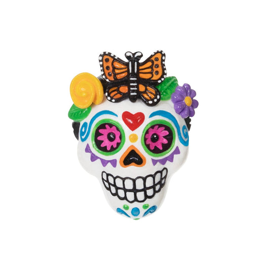 Mini Sweet Sugar Skull 2024 Keepsake Ornament, 1.37"