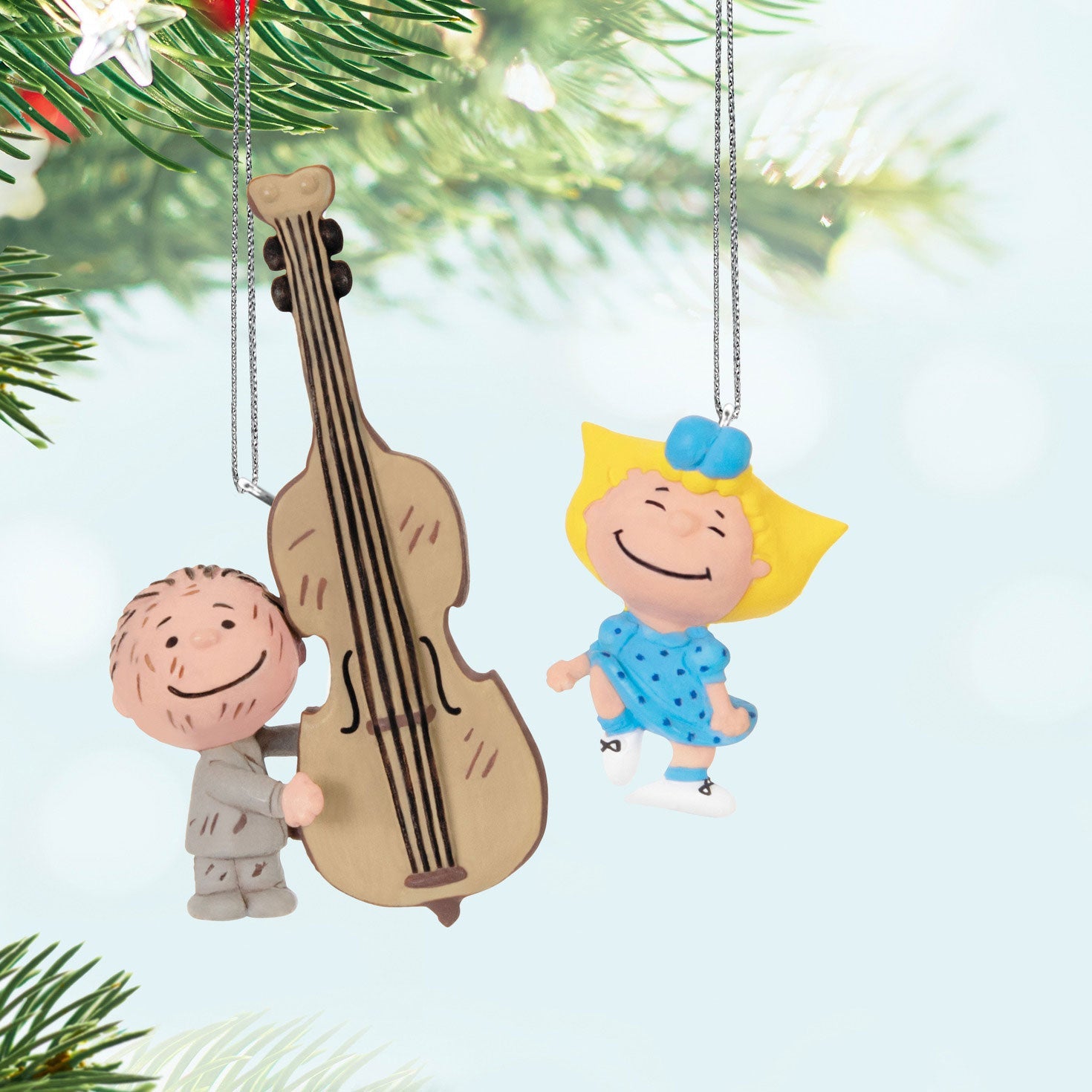 Mini The Peanuts Gang Sally and Pigpen 2024 Keepsake Ornaments, Set of 2