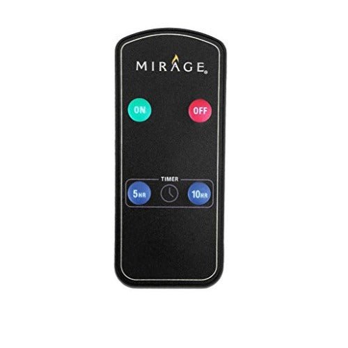 Mirage Candle Impressions Flameless Pillar Candles Remote Control Unit, Black (RCDF103)