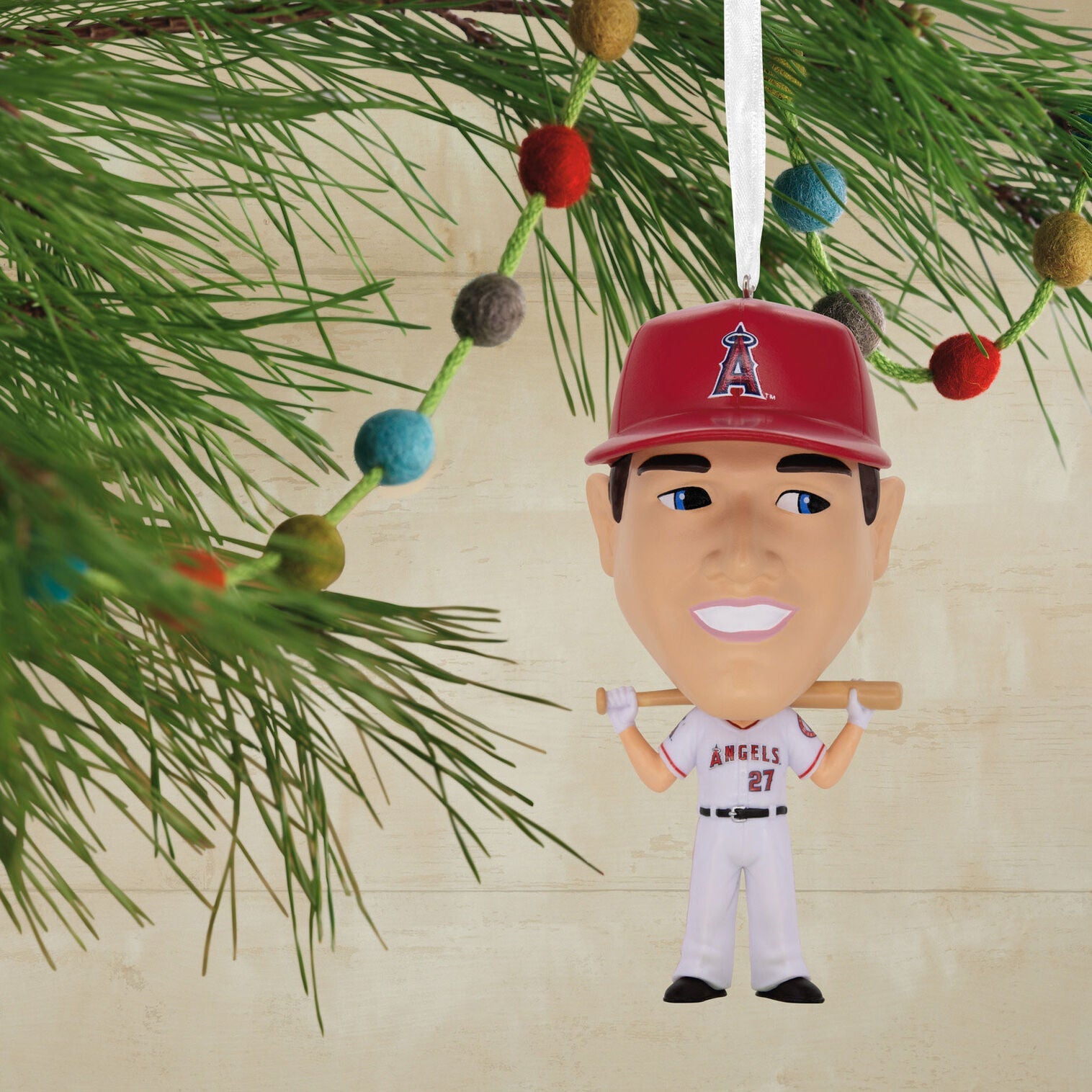 MLB Angels™ Mike Trout Bouncing Buddy Hallmark Ornament