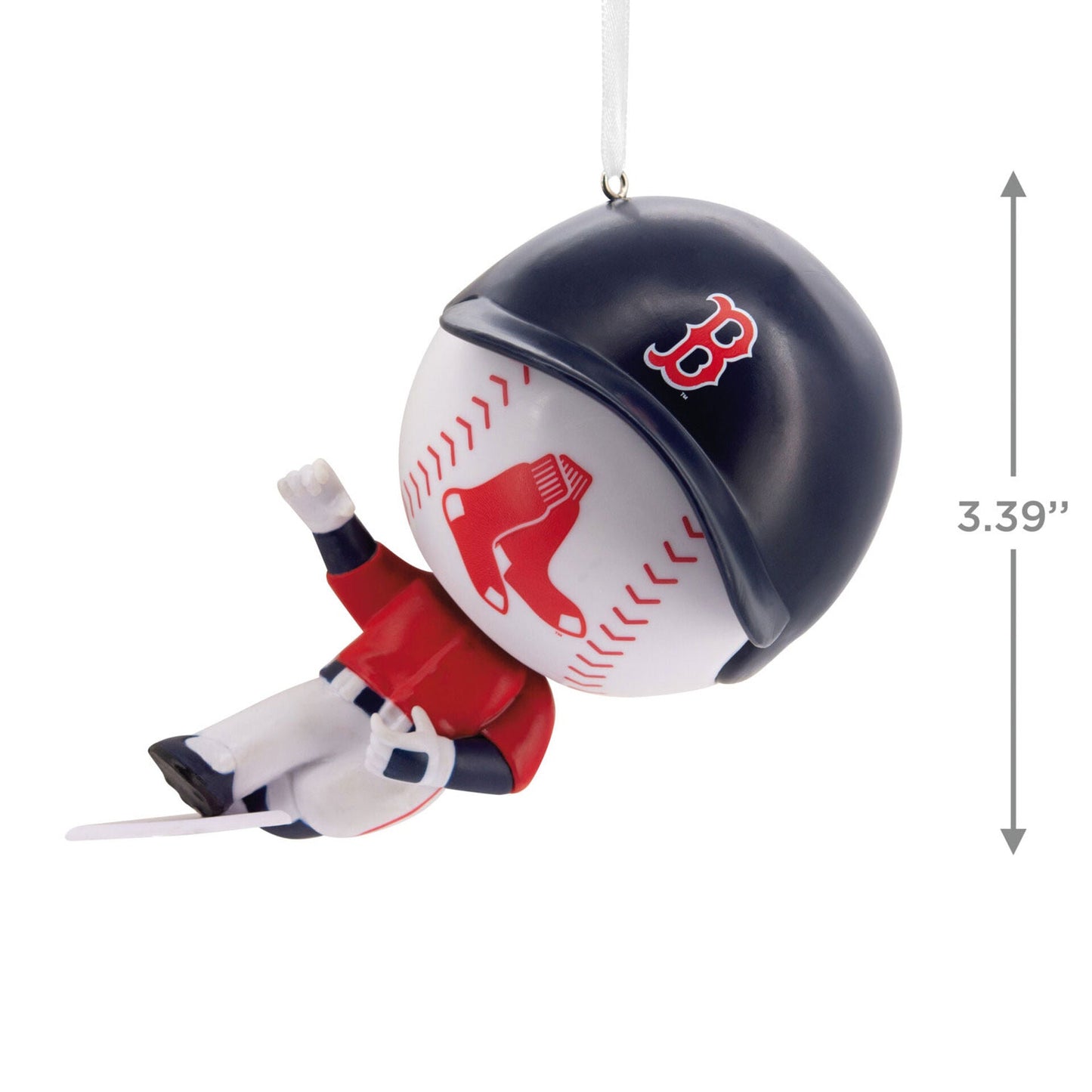 MLB Boston Red Sox Sliding Buddy Ornament