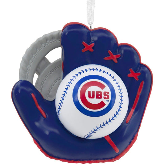 MLB Chicago Cubs Baseball Glove Ornament