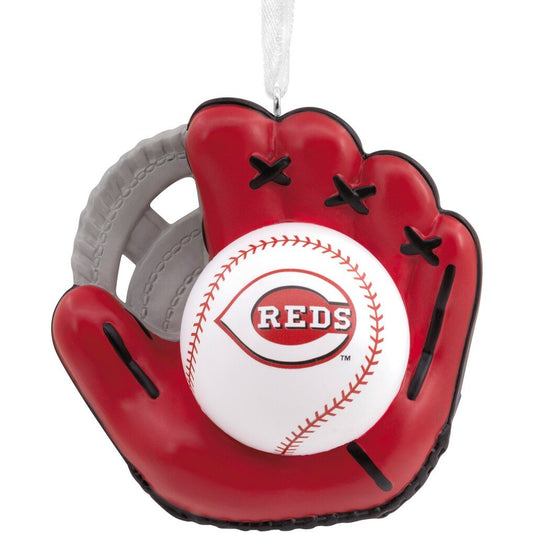 MLB Cincinnati Reds Baseball Glove Ornament