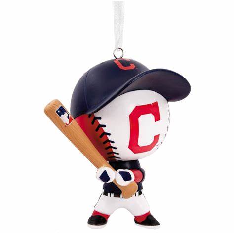 MLB Cleveland Indians Bouncing Buddy Ornament
