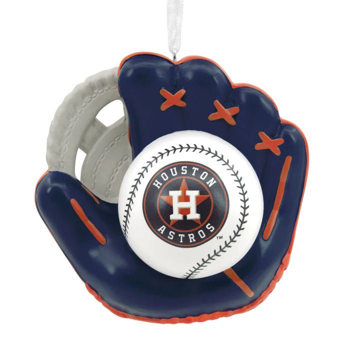 MLB Houston Astros Baseball Glove Ornament
