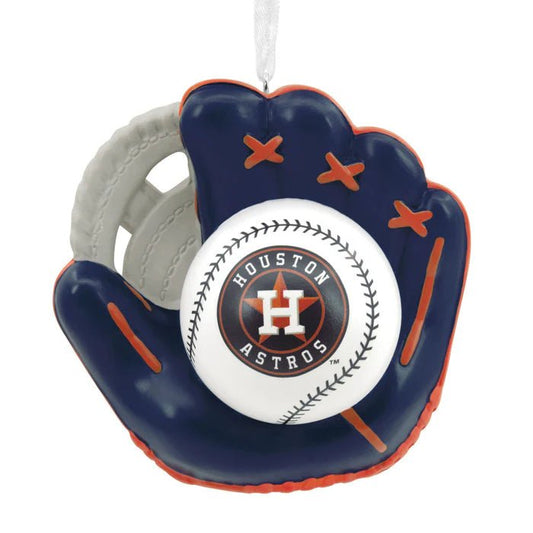 MLB Houston Astros Baseball Glove Ornament