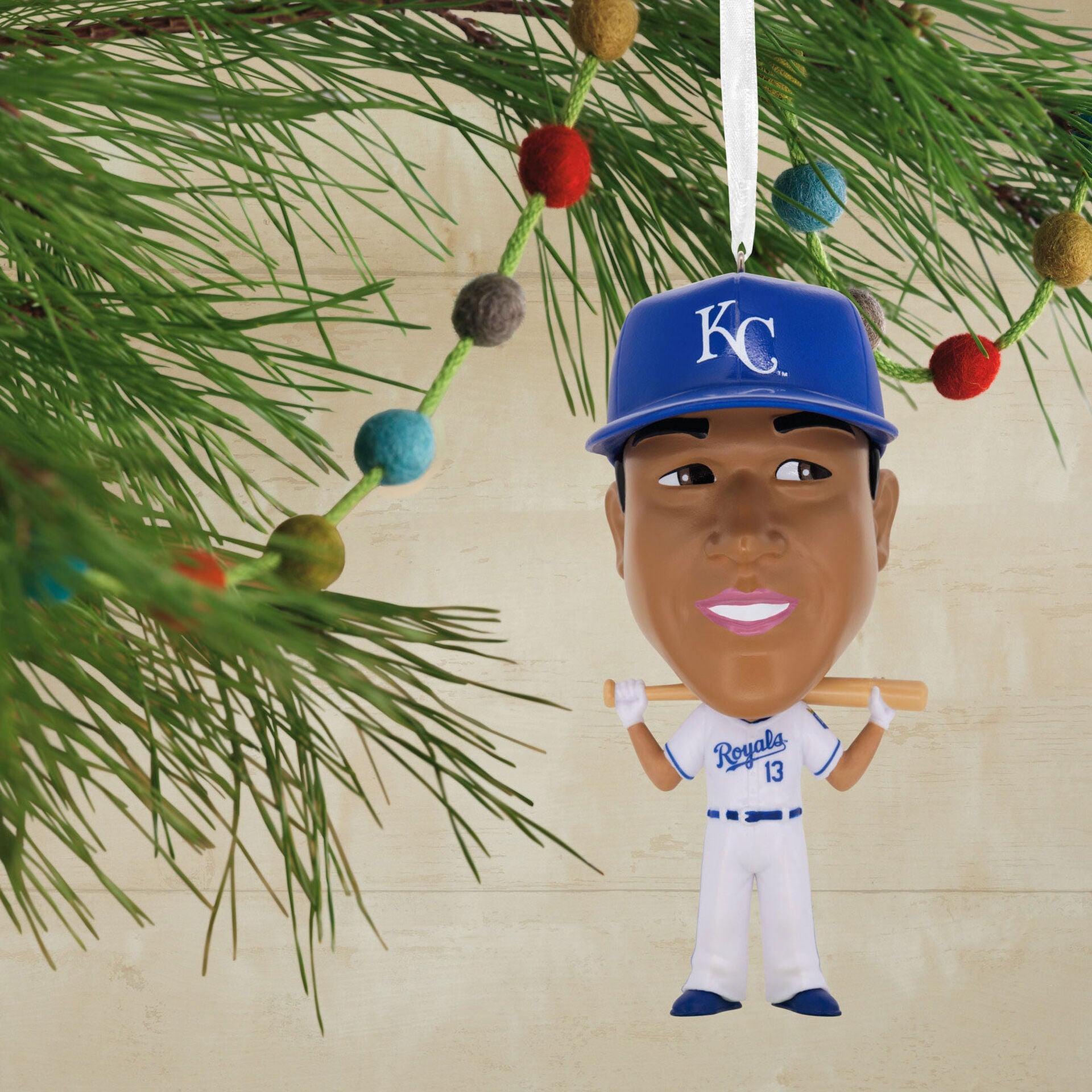 MLB Kansas City Royals™ Salvador Pérez Bouncing Buddy Hallmark Ornament