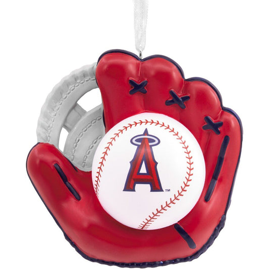 MLB Los Angeles Angels Baseball Glove Ornament