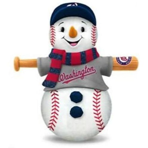 MLB Washington Nationals Snowman Ornament