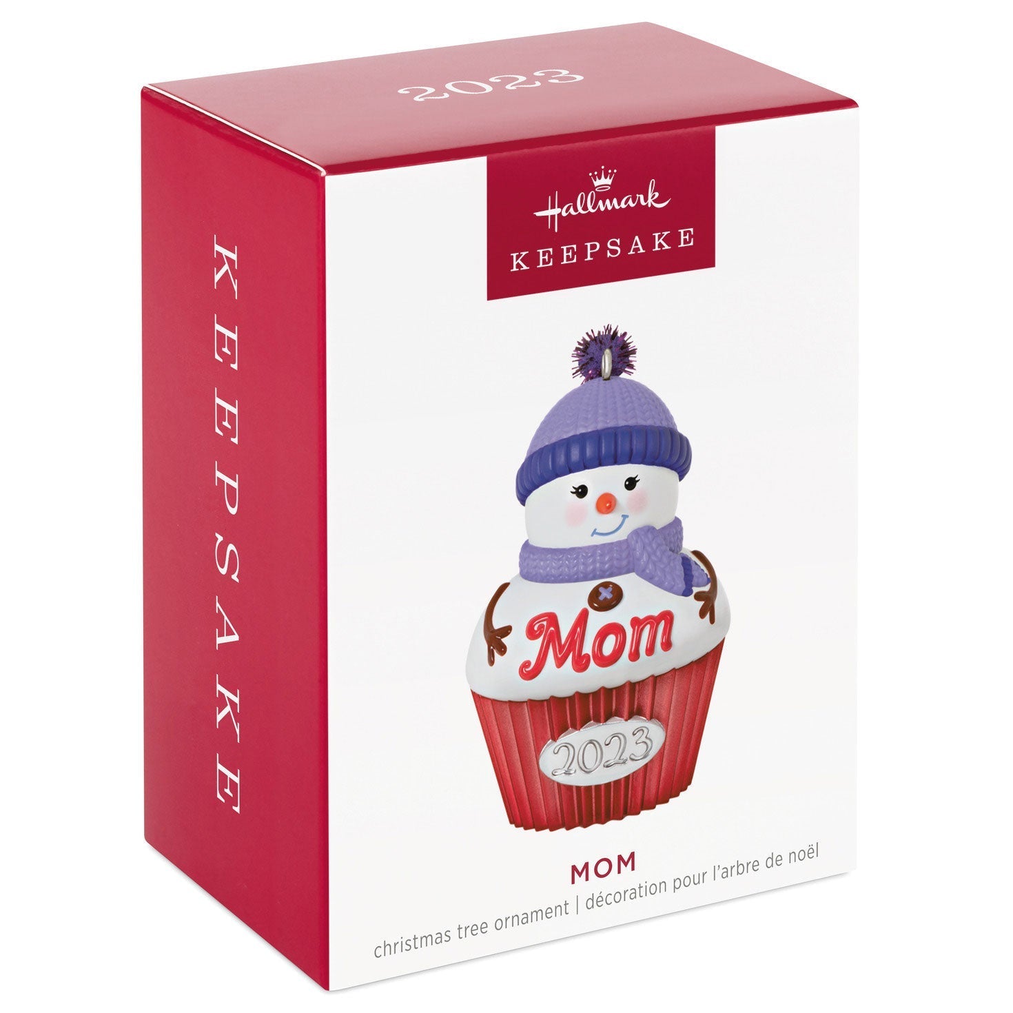 Mom Cupcake, 2023 Keepsake Ornament